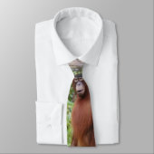 オランウータンの野性生物のファン・クラブ ネクタイ (タイ)