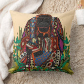 オランウータンキングコーンシルク クッション (ブランケット)