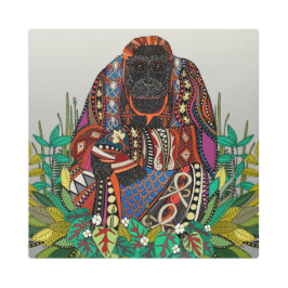 オランウータンキングペーター金属プリント メタルプリント