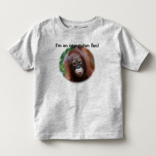 オランウータンファン トドラーTシャツ