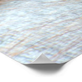 オランウータンベビーが母親にしがみつく ポスター (角)