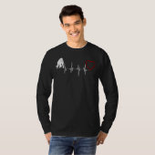 オランウータン心拍 Tシャツ (正面フル)