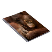 オランウータン母とベビーザズー ノートブック (右側)