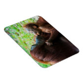 オランウータン母とベビー マグネット (右側)