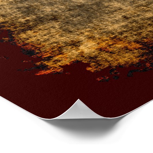 オランウータン絶滅の危機に瀕した野生動物動物令ポスター ポスター (角)