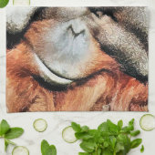オランウータン キッチンタオル (折り畳み)