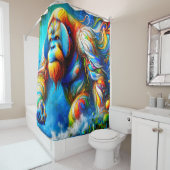 オランウータン シャワーカーテン (インサイチュ)