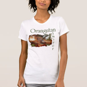 オランウータン&ボルネオ・ジャングル野生動物サポーターTee Tシャツ