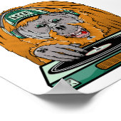 オランウータン ポスター (角)