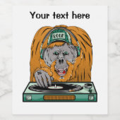 オランウータンDC ワインラベル (シングルラベル)