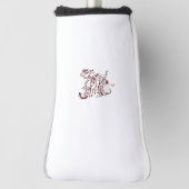 オランギーレッド装飾デザイン ゴルフヘッドカバー (回転90)