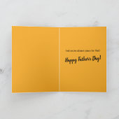 オラングおもしろいタン – 私はあなたとハギンが大好き、パパ カード (内部)