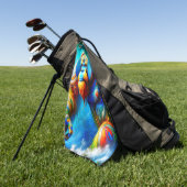 オラングタン ゴルフタオル (グリーン)