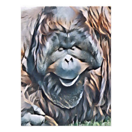 オラングタン フォトプリント           