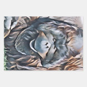 オラングタン ラッピングペーパーシート (正面)