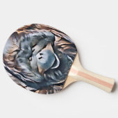 オラングタン 卓球ラケット (横)