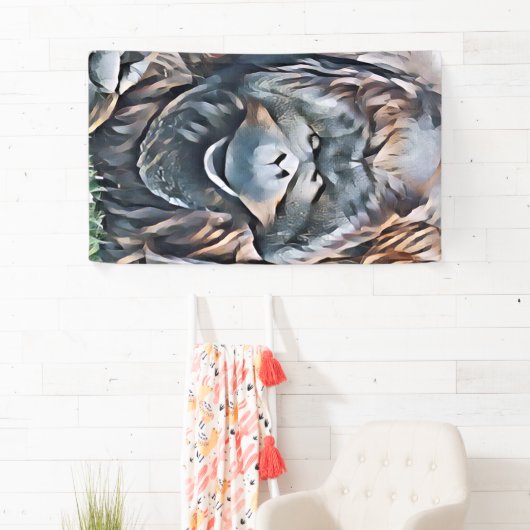 オラングタン 横断幕 (インサイチュ)