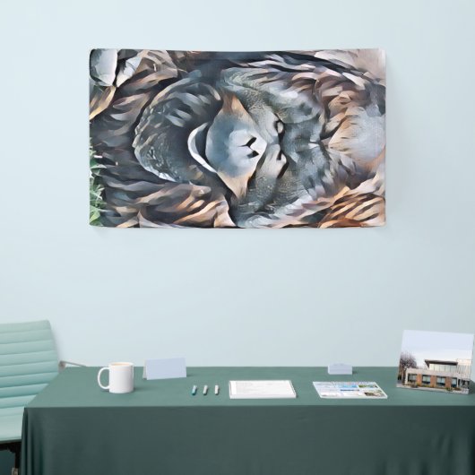 オラングタン 横断幕 (トレードショー)