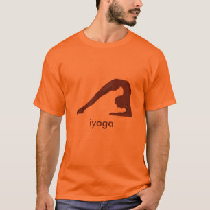 オランゲットシャツのヨガポーズ Tシャツ