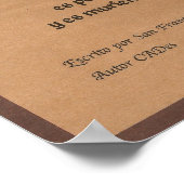 オランシオンデサンフランシスコ ポスター (角)