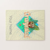 オランジェスタッドアルバレトロヴィンテージカリブの土産 ジグソーパズル (横)