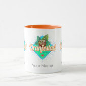 オランジェスタッドアルバレトロヴィンテージカリブの土産 マグカップ (中央)