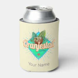オランジェスタッドアルバレトロヴィンテージカリブの土産 缶クーラー