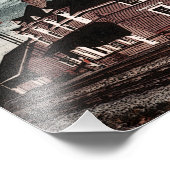 オランジェデール鉄道駅ケープブレトンノバスコシア フォトプリント (角)