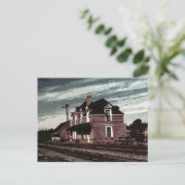 オランジェデール鉄道駅ケープブレトンノバスコシア ポストカード (スタンド正面)