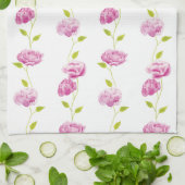 オランジェリーの牡丹 キッチンタオル (折り畳み)