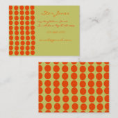 オランジェリー 名刺 (正面/裏面)