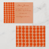 オランジェリー 名刺 (正面/裏面)