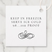 オランジェロボトル結婚ズ フェイバータグ (裏面)