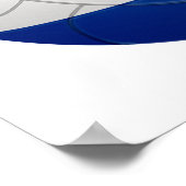 オランジェ – オランダサッカー ポスター (角)