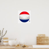 オランジェ – オランダサッカー ポスター (キッチン)