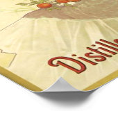 オランジネットリキュールヴィンテージファインアート ポスター (角)