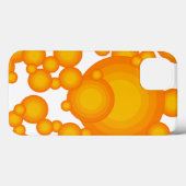 オランジュ 70年代風の泡のような円形の模様 Case-Mate iPhoneケース (裏面 (横))