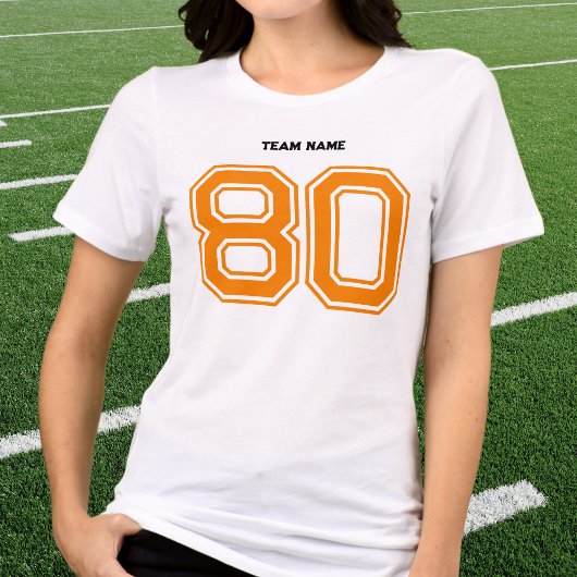 オランスポーツチーム名前をカスタムする、選手ナンバー、チーム トライブレンドＴシャツ