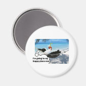 オランダうさぎ幸せな場所 マグネット (正面/裏面)