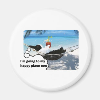 オランダうさぎ幸せな場所 マグネット