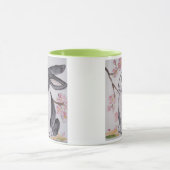 オランダうさぎ&さくらんぼブロッサムマグ！ マグカップ (中央)