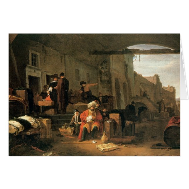 オランダおよび中東取引からの商人 (正面横)