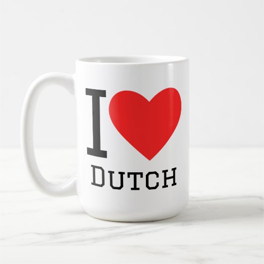 オランダが好き コーヒーマグカップ (左)