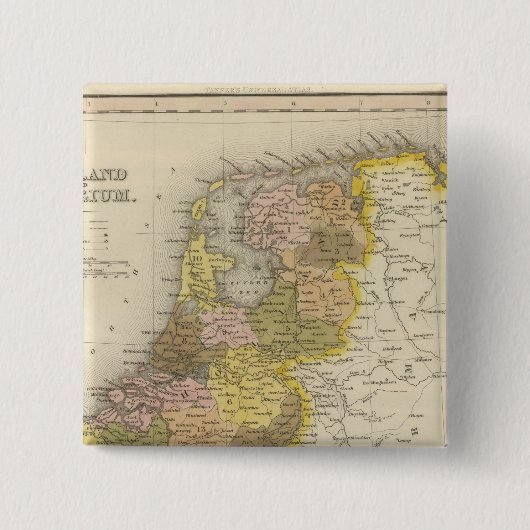 オランダとベルギー2 缶バッジ (正面)