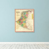 オランダとベルギー キャンバスプリント (インサイチュ (ウッドフロア))