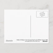 オランダとベルギー ポストカード (裏面)