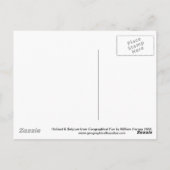 オランダとベルギー ポストカード (裏面)