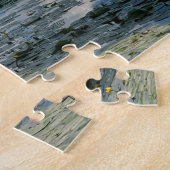 オランダには風車3基と運河があり、船が就航している ジグソーパズル (側面)