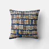 オランダのお土産、アムステルダム通りシーン。 クッション (裏面)