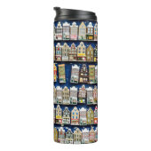 オランダのお土産、アムステルダム通りシーン。 タンブラー (回転右)